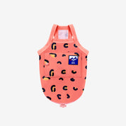 【2025新色】サマータンクトップ パンサー コーラル / Little panther cooling tank top