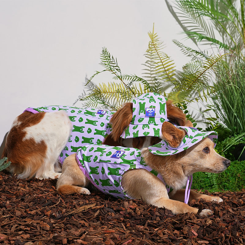 ジャンピング ベア サマータンクトップ ラベンダーパープル / JUMPING BEAR Cooling Tank Top