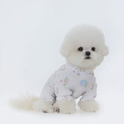 フリル フリル エアリーシールド ロンパース ホワイト / Frill-frill airy shield onesie White