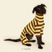 【2025年新作】ストライプ リブ ロンパース Dijon / Striped Onesies