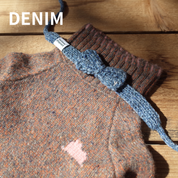 ハンドメイドニット ボウタイ / Funky Gentle dogシリーズ アルパカウールブレンド