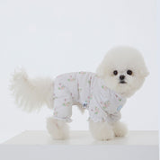 フリル フリル エアリーシールド ロンパース ホワイト / Frill-frill airy shield onesie White