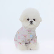 フリル フリル エアリーシールド ロンパース ベージュ / Frill-frill airy shield onesie Beige