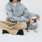 UNIVERSAL OVERALL × SPUTNIK 愛犬用ハーフジップパーカー / Pets hoodie