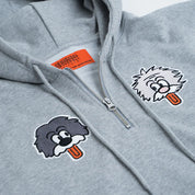 UNIVERSAL OVERALL × SPUTNIK 人間用ハーフジップパーカー / Human hoodie