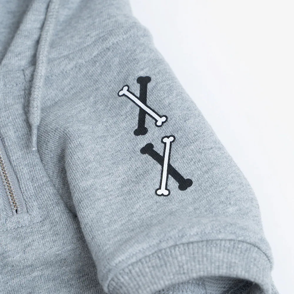 UNIVERSAL OVERALL × SPUTNIK 愛犬用ハーフジップパーカー / Pets hoodie