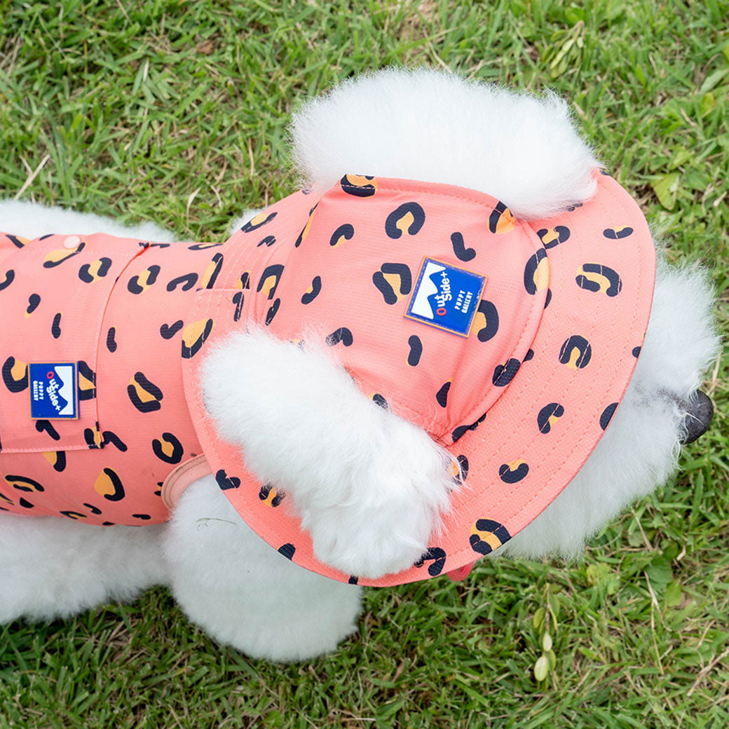 【2025新色】サマーロンパース パンサー コーラル / Little panther cooling jumpsuit