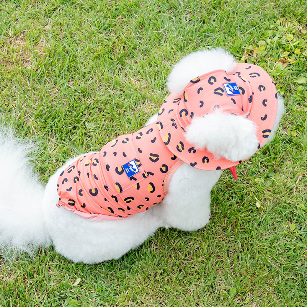 【2025新色】サマータンクトップ パンサー コーラル / Little panther cooling tank top