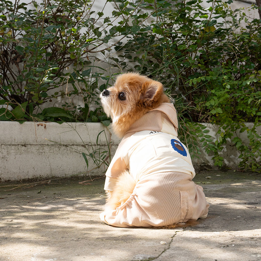 【2025新色】KIKI メッシュ クーリング ジャンプスーツ ベージュ / kiki mesh cooling jumpsuit