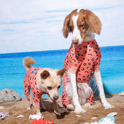 【2025新色】サマーロンパース パンサー コーラル / Little panther cooling jumpsuit