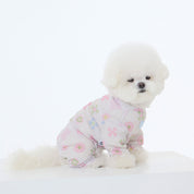 フリル フリル エアリーシールド ロンパース ベージュ / Frill-frill airy shield onesie Beige