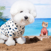 【2025新色】サマーロンパース パンサー アイボリー / Little panther cooling jumpsuit