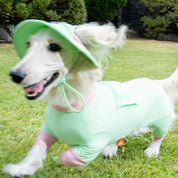 【2025新色】サマーロンパース ミント / outside + jumpsuit