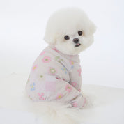 フリル フリル エアリーシールド ロンパース ベージュ / Frill-frill airy shield onesie Beige