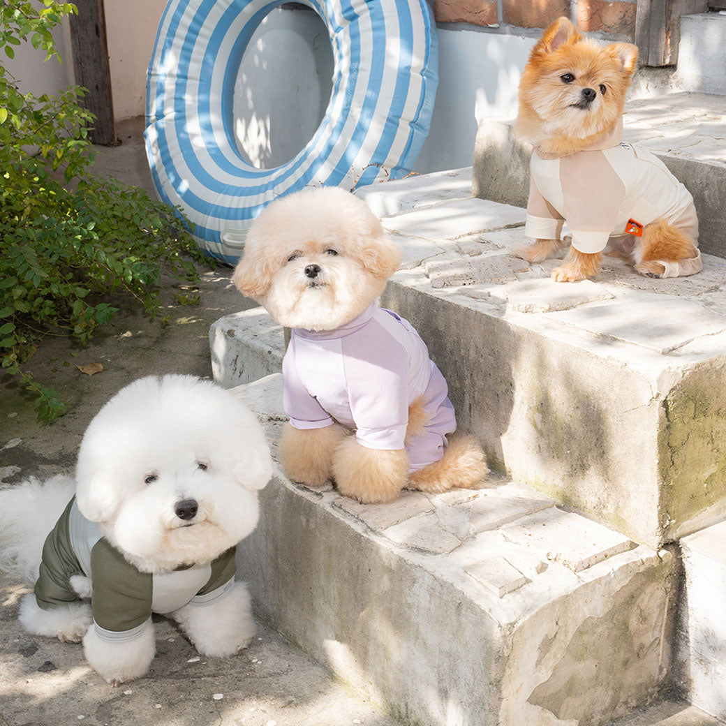 【2025新色】KIKI メッシュ クーリング ジャンプスーツ ラベンダー / kiki mesh cooling jumpsuit