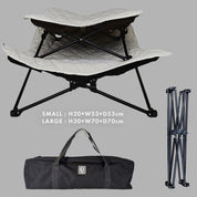 ドッグコット ベージュ / QUILTING DOG COT