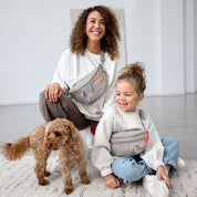 お散歩バッグ ブラック / Dog Bum Bag Emma