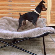 ドッグコット エコファー ベージュ / ECO FUR DOG COT BEIGE