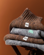 ペットセーター Rust Tweed / Funky Gentle dogシリーズ アルパカウールブレンド