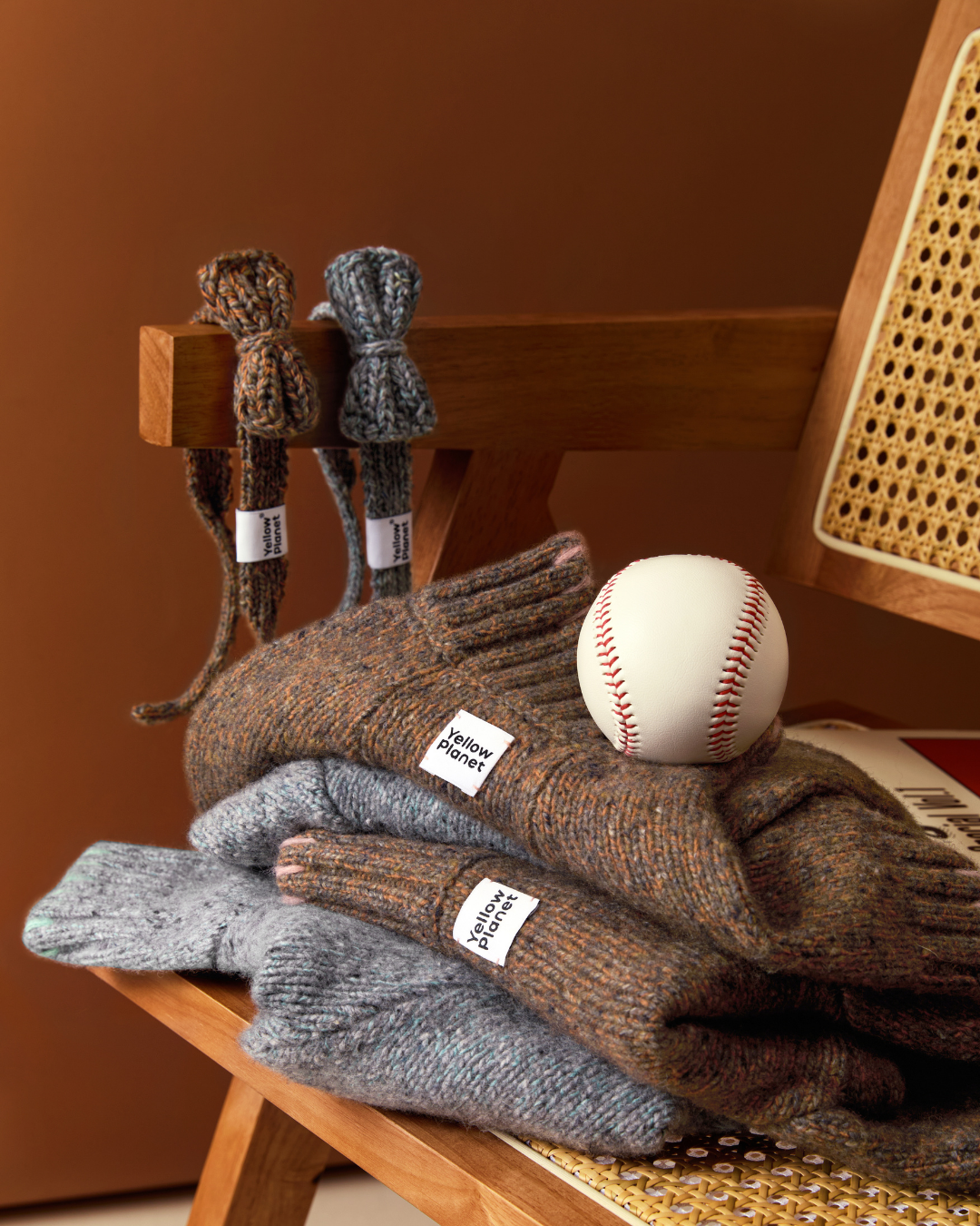 ペットセーター Rust Tweed / Funky Gentle dogシリーズ アルパカウールブレンド