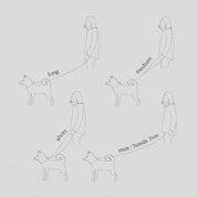 フレキシブルリード NARROW 幅2cm（航空用アルミ製カラビナ）/ MELLEM X LEASH NARROW