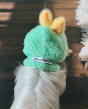 「モチボンボン」ウールニットビーニー / ハンドメイドファッションシリーズ