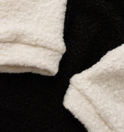 テディベアプルオーバー ブラック×ホワイト / Teddy Jumper