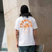 BUBU CLUB ビッグロゴ バックプリントTシャツ