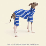 ストライプ リブ ロンパース / Striped Onesies