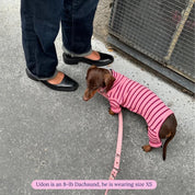 ストライプ リブ ロンパース / Striped Onesies