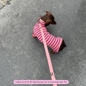 ストライプ リブ ロンパース / Striped Onesies