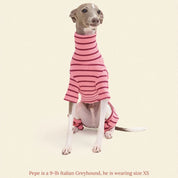 ストライプ リブ ロンパース / Striped Onesies